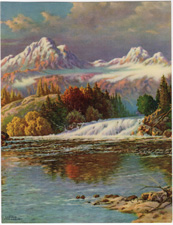 Bow River Falls
by Frederick D. Ogden